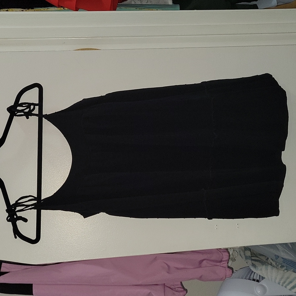 Black summer dress